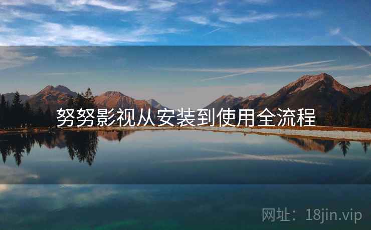 努努影视从安装到使用全流程