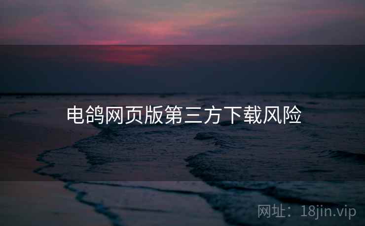 电鸽网页版第三方下载风险